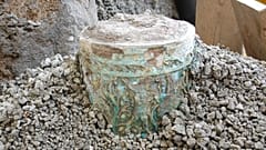 Situla (Vase) aus dem Thermopolium Regio V, Archäologischer Park von Pompeji