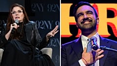 Schauspielerin Debra Messing (links) erntet heftige Kritik. Sie hatte Zohran Mamdani als „Dschihadist“ bezeichnet.