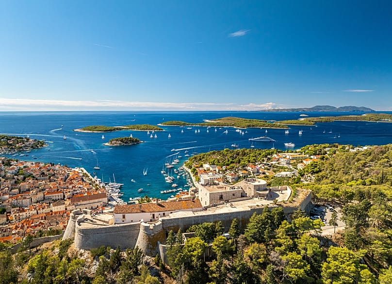 The Croatian island of Hvar