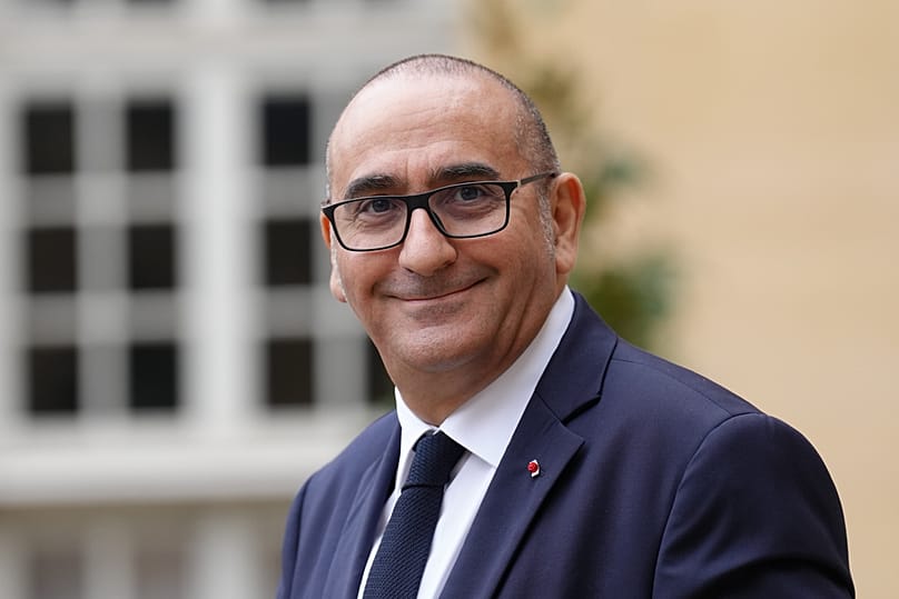 وزير الداخلية الجديد لوران نونيز يصل إلى باريس للقاء رئيس الوزراء سيباستيان ليكورنو، الاثنين 13 أكتوبر/تشرين الأول 2025. 