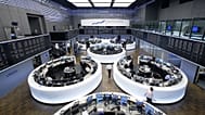 Trading floor of the Frankfurt Stock Exchange.