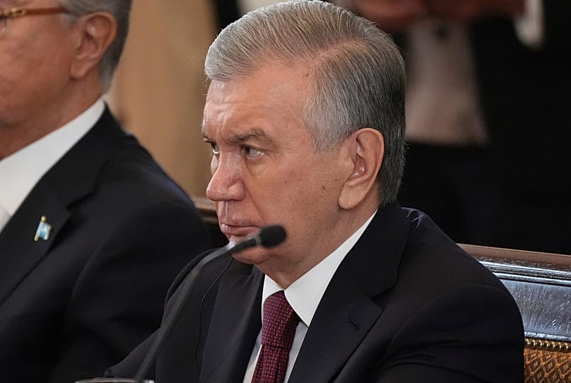 Özbekistan Cumhurbaşkanı Şavkat Mirziyoyev, 6 Kasım 2025 Perşembe günü Washington'daki Beyaz Saray'da Orta Asya ülkelerinin liderleri ve Trump ile akşam yemeğinde bir araya geldi.