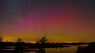 Im Februar 2024 konnte man über der Havel in Guelpe Nordlichter sehen.