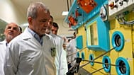  Iran President Masoud Pezeshkian visits the country's nuclear achievements