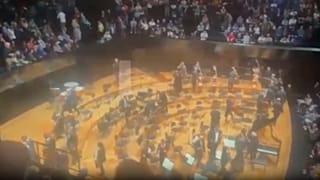 Des manifestants perturbent le concert de l’Orchestre philharmonique d’Israël à Paris avec des fumigènes et des sirènes