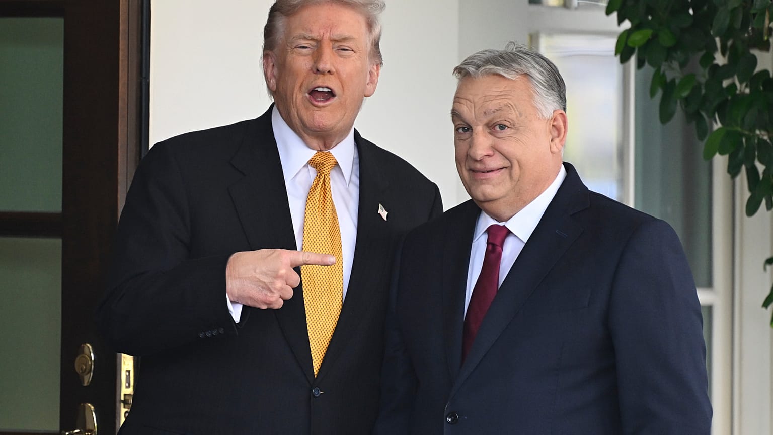 Trump és Orbán, Washington, 2025 november 7.