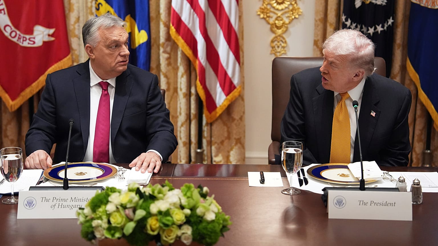 Orban e Trump alla Casa Bianca
