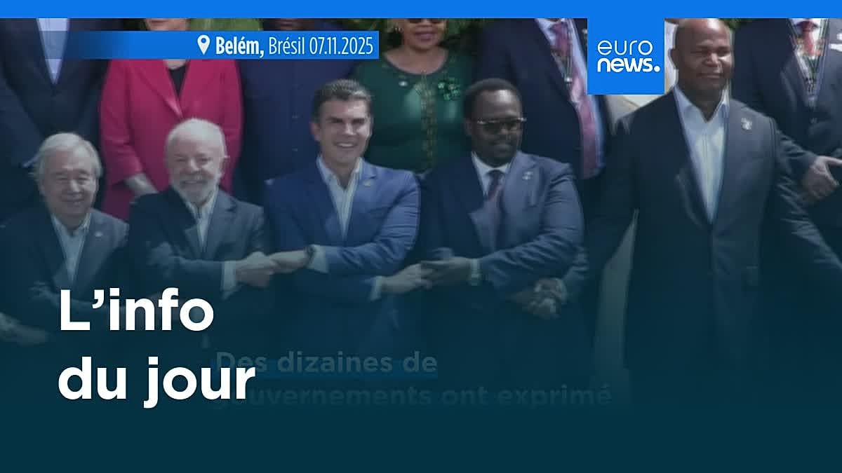 L’info du jour | 8 novembre 2025 - Matin