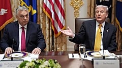 Orbán e Trump alla Casa Bianca