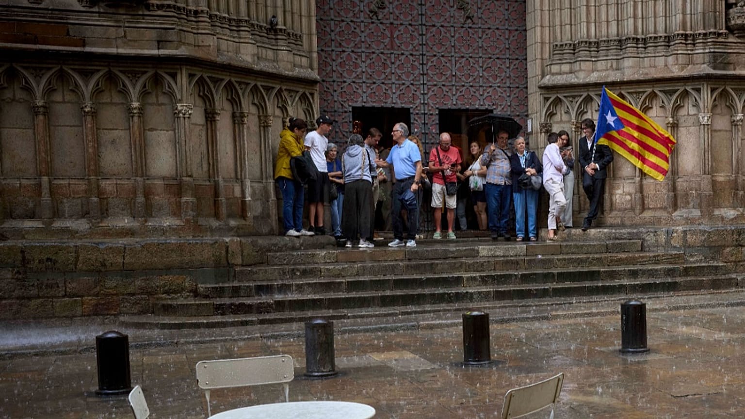 LLuvias en Cataluña, imagen de archivo septiembre 2025