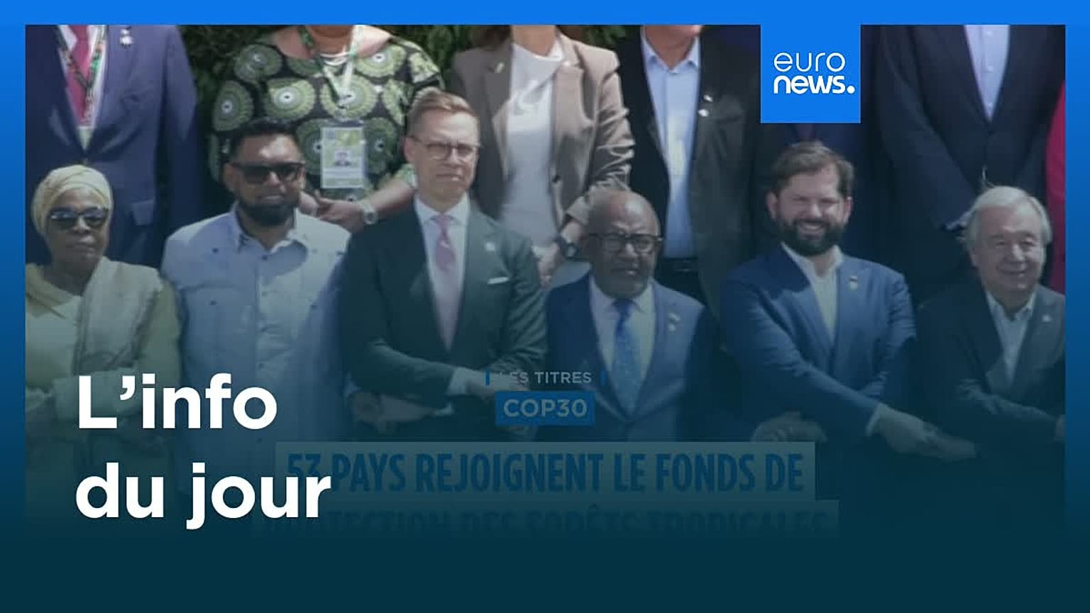 L’info du jour | 8 novembre 2025 - Mi-journée