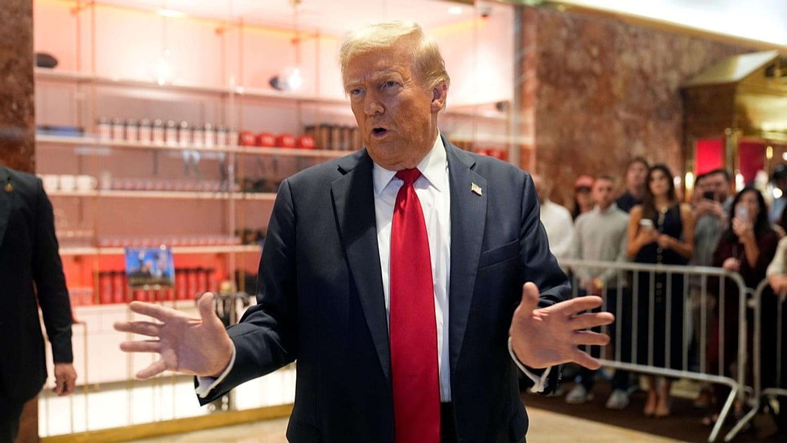 الرئيس الأمريكي دونالد ترامب 