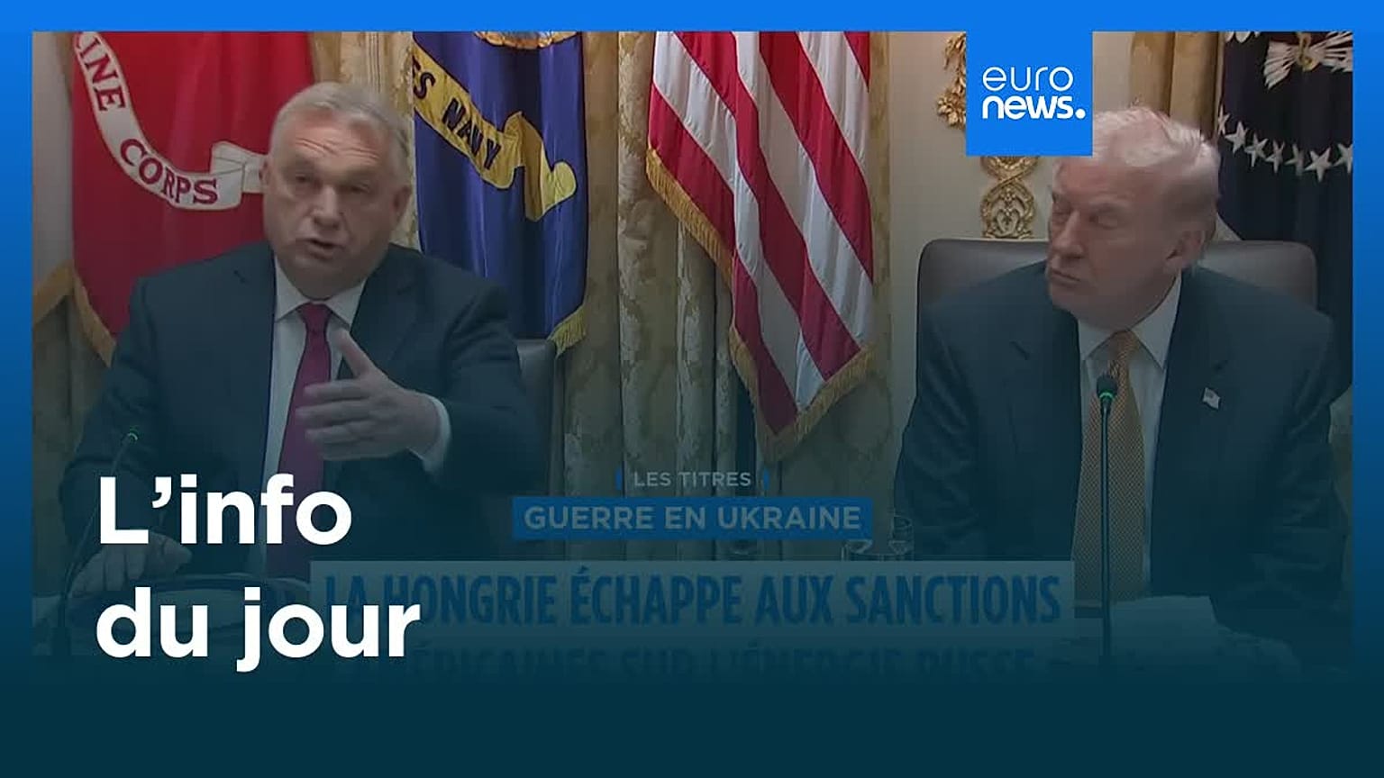 L’info du jour | 8 novembre 2025 - Soir