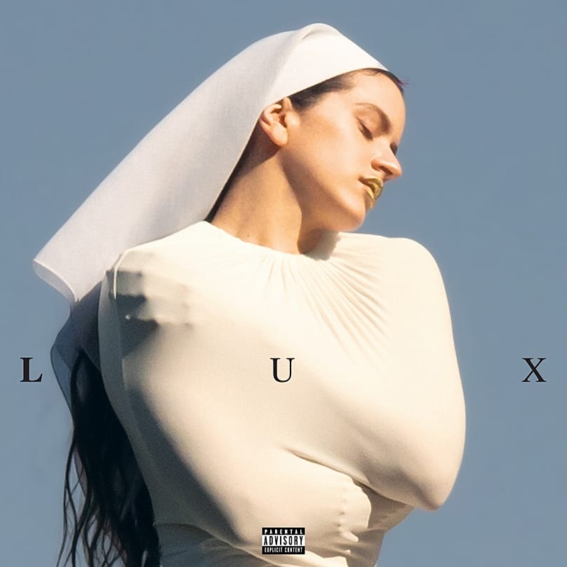 This image released by Columbia Records shows 'LUX' by Rosalía. (Columbia Records via AP)