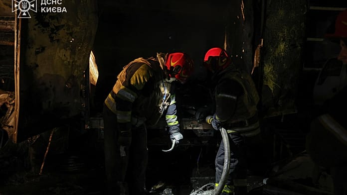 Apagón el sábado en Kiev y Járkov mientras Ucrania contraataca a centrales eléctricas rusas