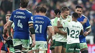 Rugby : le XV de France dominé par les Springboks