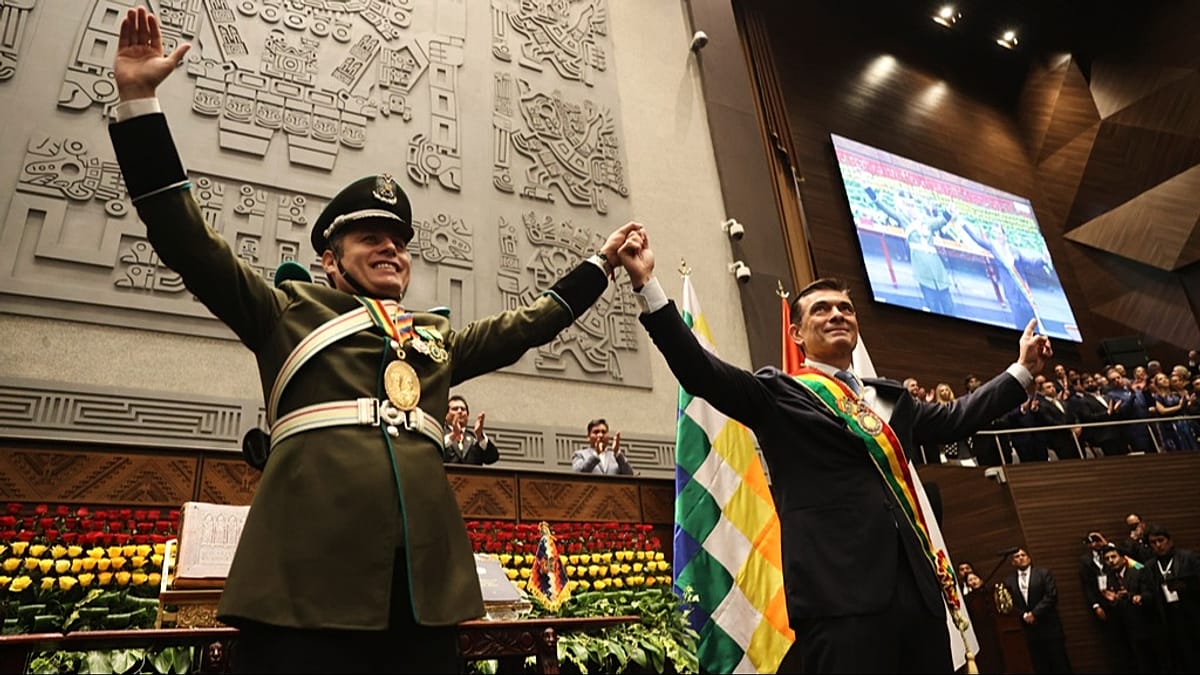 Rodrigo Paz sworn-in as Bolivia's new president ending 20 year dynasty of one-party rule