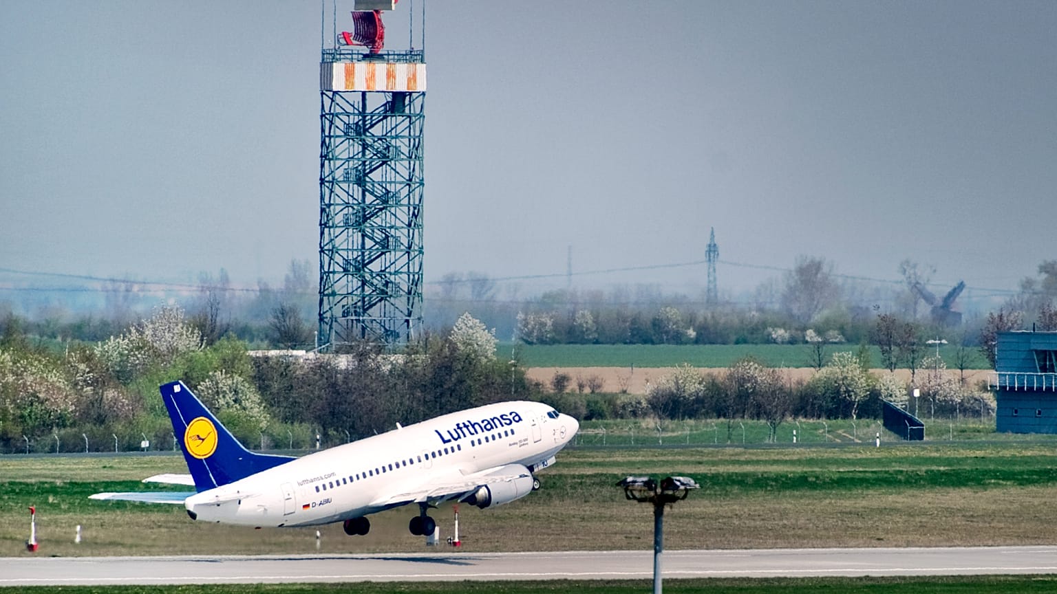 El tráfico aéreo crece en Europa, foto de archivo 2010