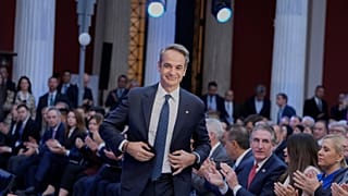 Ο Κυριάκος Μητσοτάκης στην σύνοδο γα την ενέργεια στο Ζάππειο Μέγαρο