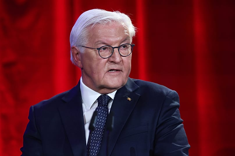 Bundespräsident Frank‑Walter Steinmeier bei seiner Rede zum 9. November in Berlin