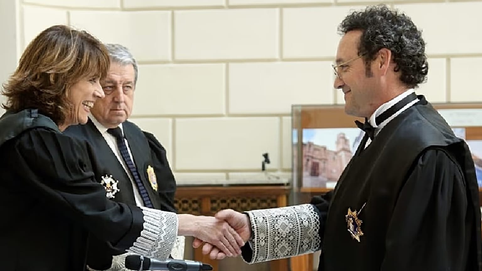 Álvaro García Ortíz a la derecha, imagen de archivo