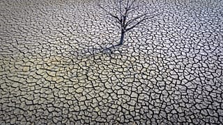 Ταμιευτήρας Sau, περίπου 100 χλμ. βόρεια της Βαρκελώνης, Μάρτιος 2023.