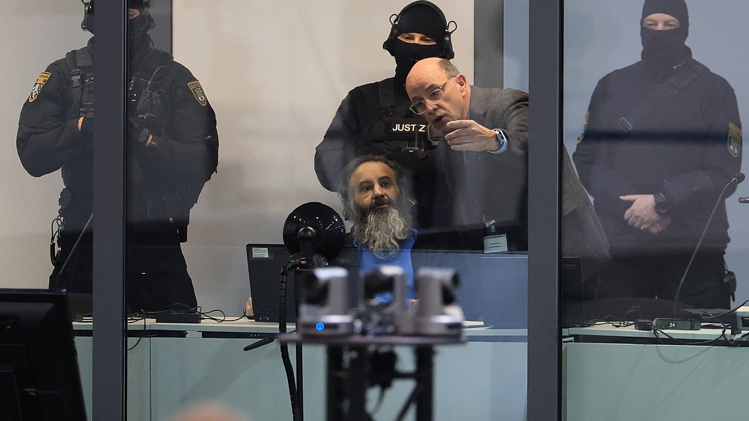 Der Angeklagte Taleb Al Abdulmohsen