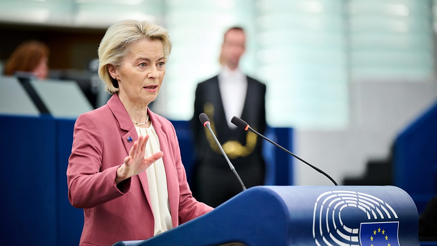Ursula von der Leyen offered minor changes to her ambitious EU budget.