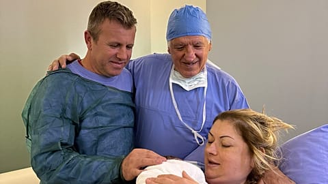 Η 40χρονη με τους γιατρούς της