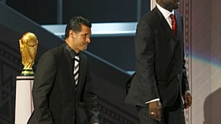 Liberian icon George Weah calls on fans to join the fight to rid football of racism