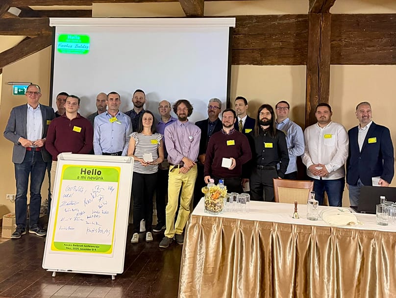 Az előadó Kovács Balázsok