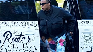 Football : le traditionnel défilé des Bleus à Clairefontaine