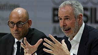 André Corrêa do Lago, président de la COP30, lors d'une conférence de presse au sommet des Nations unies sur le climat COP30, le lundi 10 novembre 2025, à Belém, au Brésil.