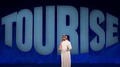 Ahmed Al Khateeb, ministro de Turismo y presidente de TOURISE, inaugura la Cumbre inaugural en Riad.