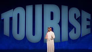 Ahmed Al Khateeb, ministro de Turismo y presidente de TOURISE, inaugura la Cumbre inaugural en Riad.