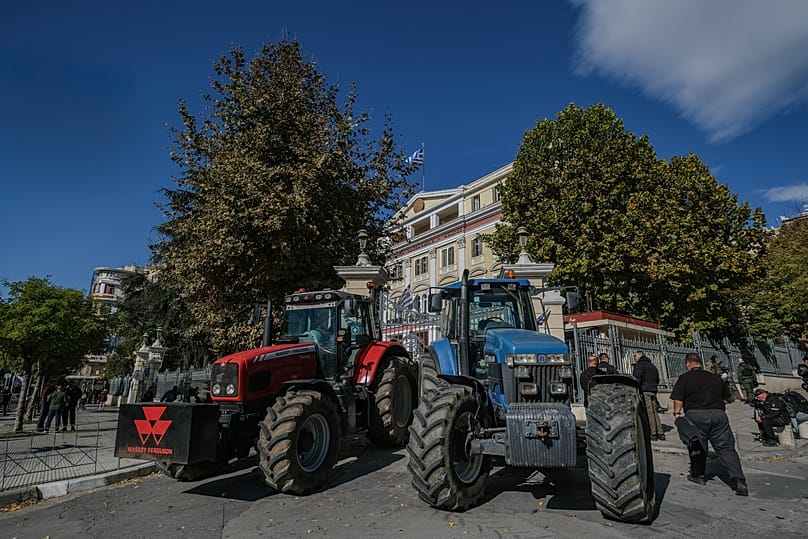 Διαμαρτυρία αγροτών στη Θεσσαλονίκη