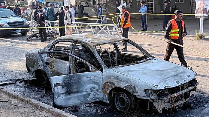 Al menos 12 muertos en un atentado frente a un tribunal en Islamabad