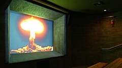 Nube en forma de hongo tras la explosión de una bomba nuclear