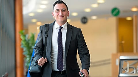 Glenn Micallef, europejski komisarz ds. sprawiedliwości międzypokoleniowej, młodzieży, kultury i sportu, przed pierwszym spotkaniem z przewodniczącą Komisji Ursulą Von der Leyen.