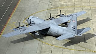 ARCHIVO: Avión de transporte militar Hércules C130 de la Fuerza Aérea de EE.UU