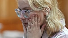Diana Loginova St. Petersburg'da bir mahkeme oturumu sırasında, 11 Kasım, 2025
