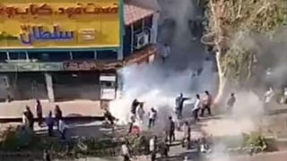 روگرفت از ویدئوی خودسوزی احمد بالدی