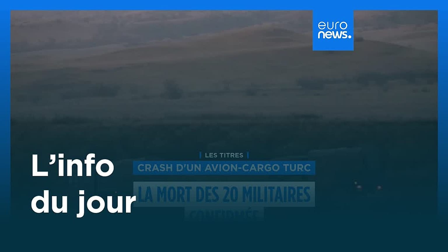 L’info du jour | 13 novembre 2025 - Matin