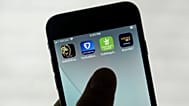 FanDuel, DraftKings e altre app di scommesse online appaiono su uno smartphone il 26 settembre 2022.
