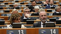 Manfred Weber (EVP) im Europäischen Parlament in Brüssel, Mittwoch, 12. November 2025.