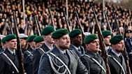 Soldaten beim 70-jährigen Jubiläum der Bundeswehr in Berlin, 12. November 2025