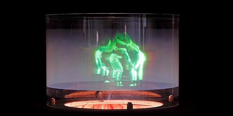 © Simone Forti, Huddle, 1976. Integral-hologram. Generali Foundation Collection – Permanent Loan to the Museum der Moderne Salzburg