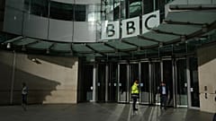 Der BBC-Hauptsitz in London. 12. November 2025
