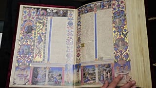 The ‘Mona Lisa Bible’ goes on display in Rome  