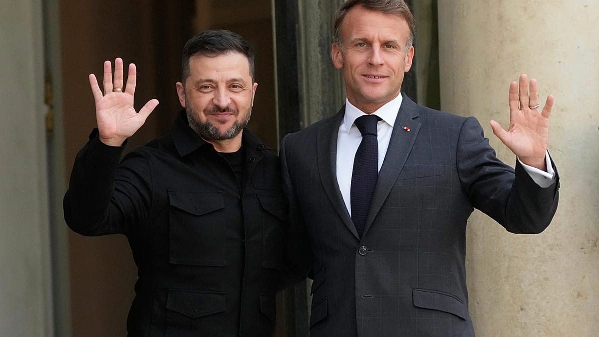 Le président français rencontrera lundi le président ukrainien